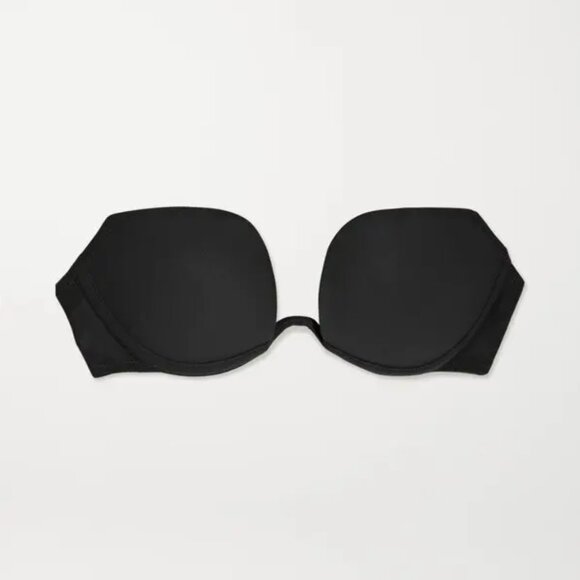 NWOT La Perla Up Date Multi-way Padded Plunge Bra - Black 32D - Picture 2 of 11